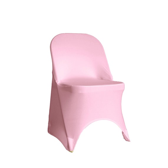Pink Stretch Spandex Folding Chair Covers Wedding Chair Covers, Stretch  Chair Covers -  Canada