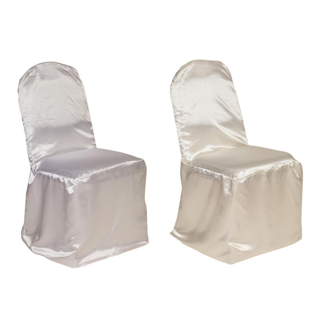 Satin Banquet Chair Covers Wedding Chair Covers, Slipcovers - Etsy