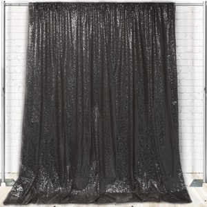 Black Shimmer Wall Panels – Easy Setup Wedding/Event/Theme Party