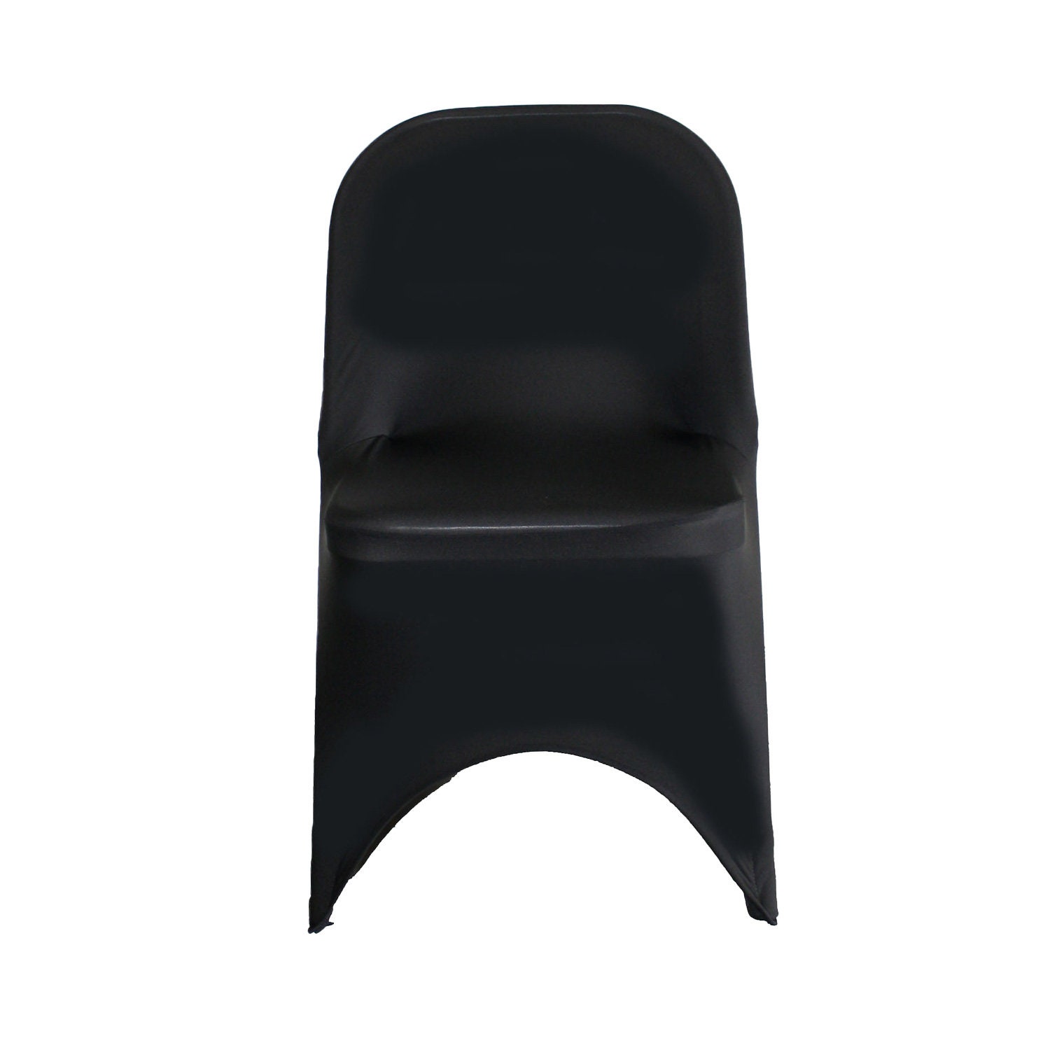 Black Spandex Folding Chair Cover Stretch Chair Covers, Wedding