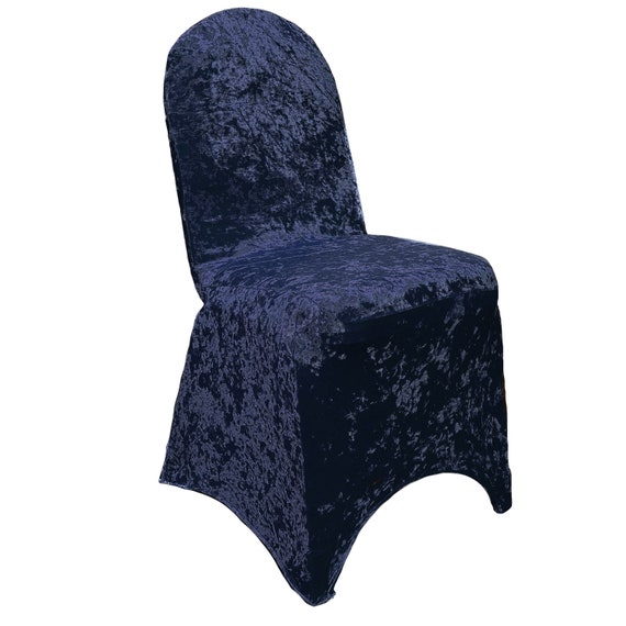 Spandex Banquet Fitted Chair Covers, Lycra Stretch Elastic Wedding Party  Decoration Chair Cover - Black