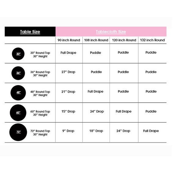 Black 132 Inch Satin Round Tablecloth Wedding Tablecloths Ireland Black 132 Inch Satin Round Tablecloth, 48 In Round Tablecloth