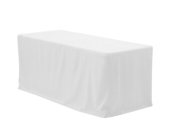 60 X 120 Rectangular White Tablecloth Polyester - Etsy