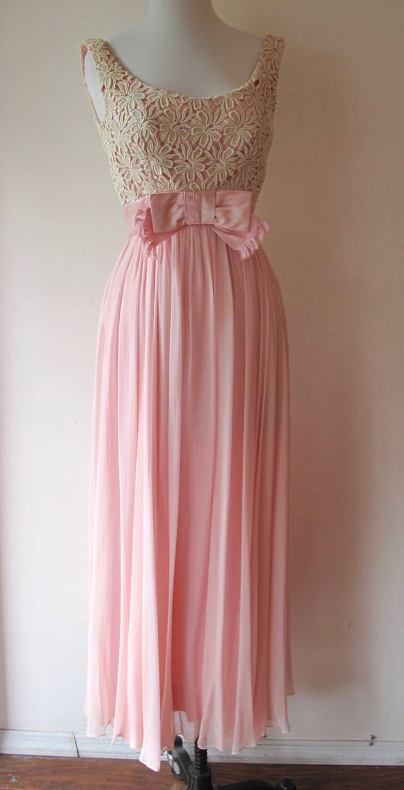 1960s Pink Gown