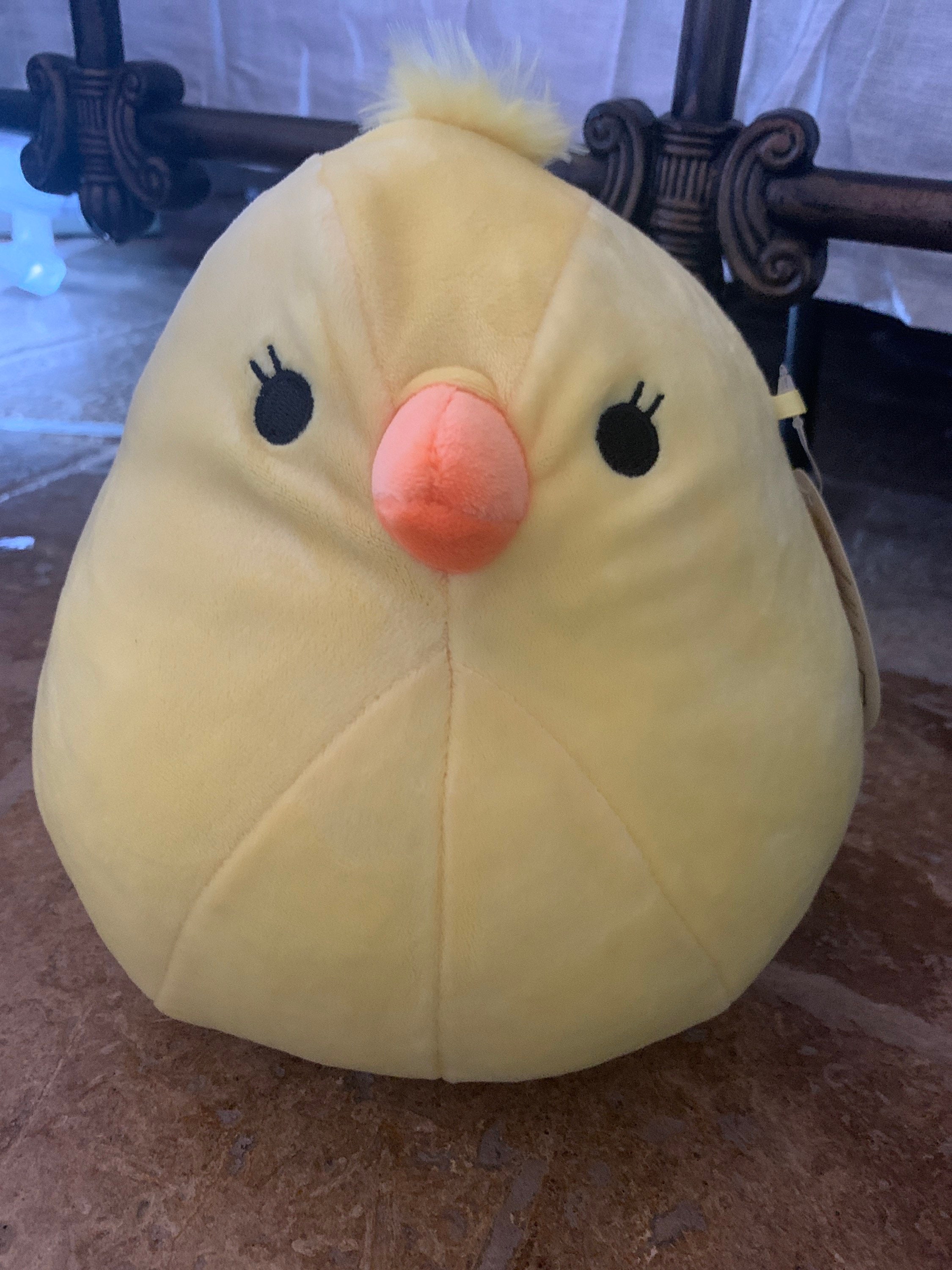 8 Yellow peep squishmallow