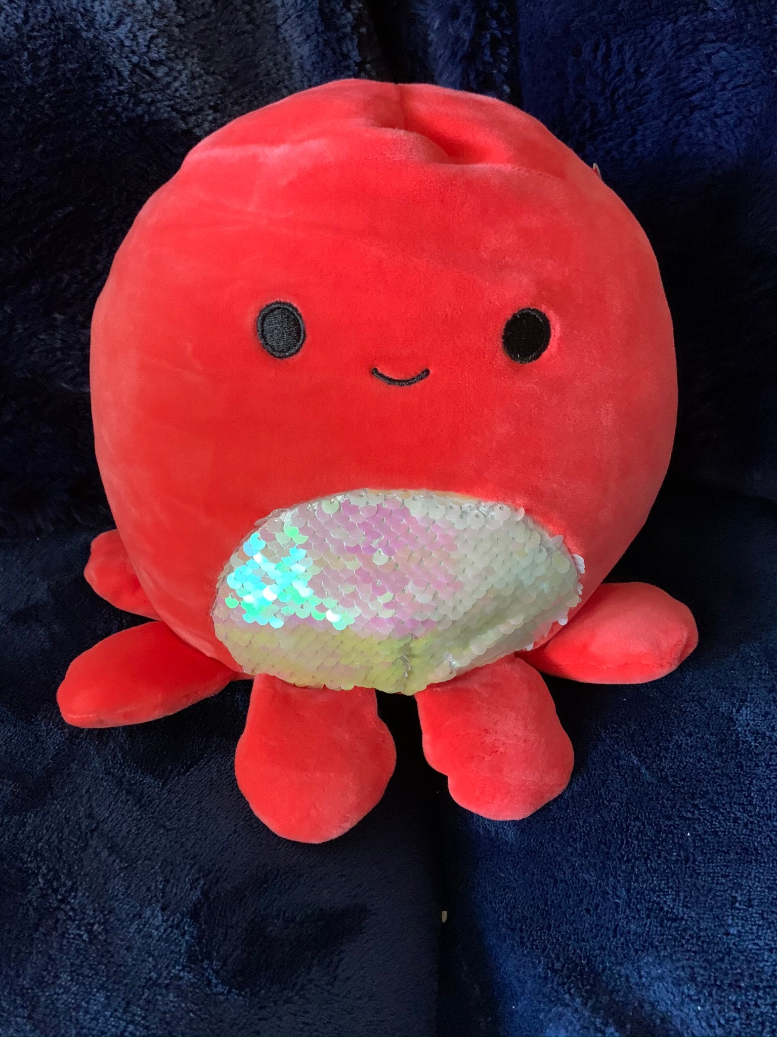 8 shimmer belly octopus squishmallow