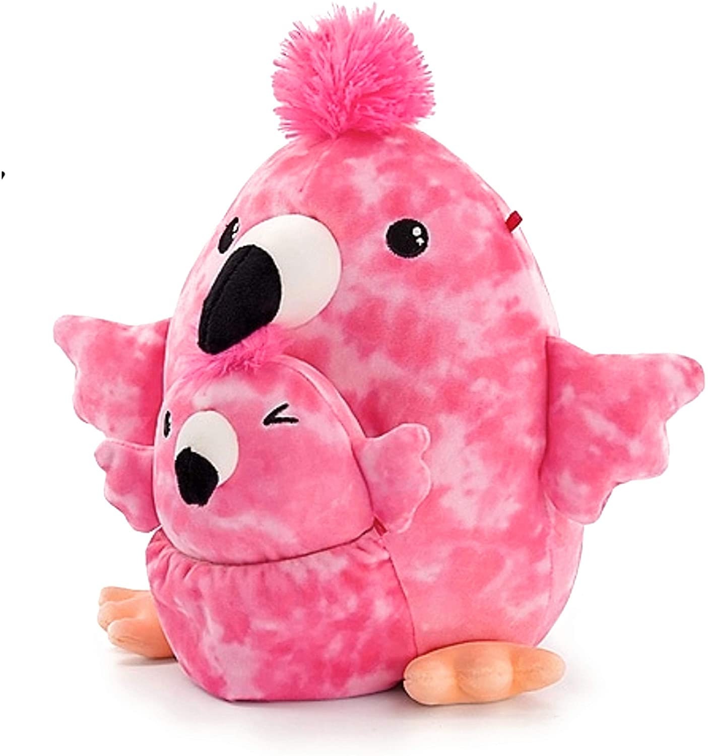 8 Flamingo & baby squishmallow