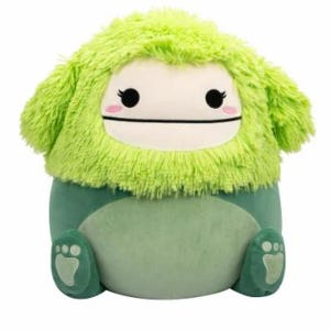 8&quot; Bren green big foot Squishmallow personalized