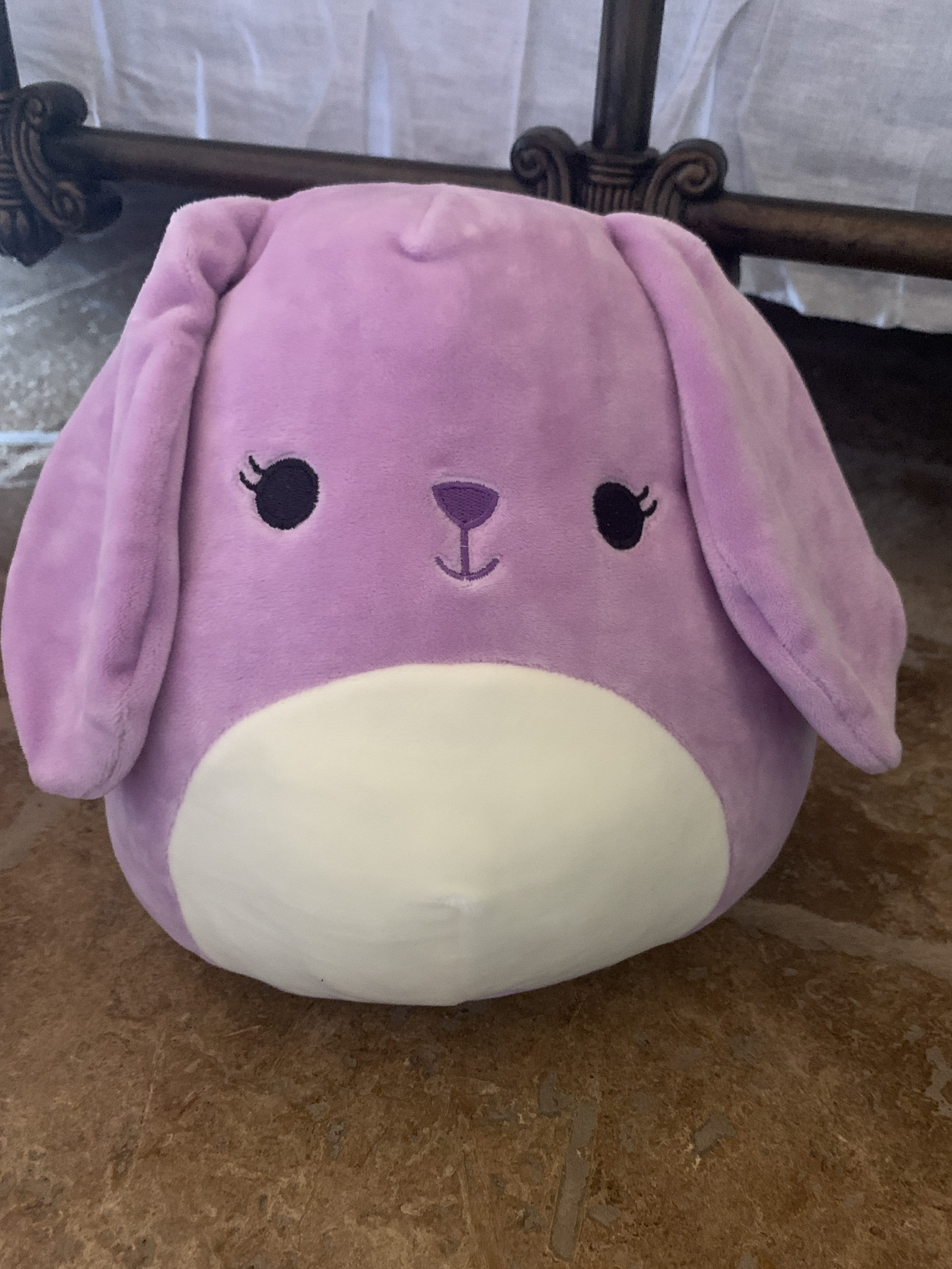 8â Bubbles purple bunny squishmallow