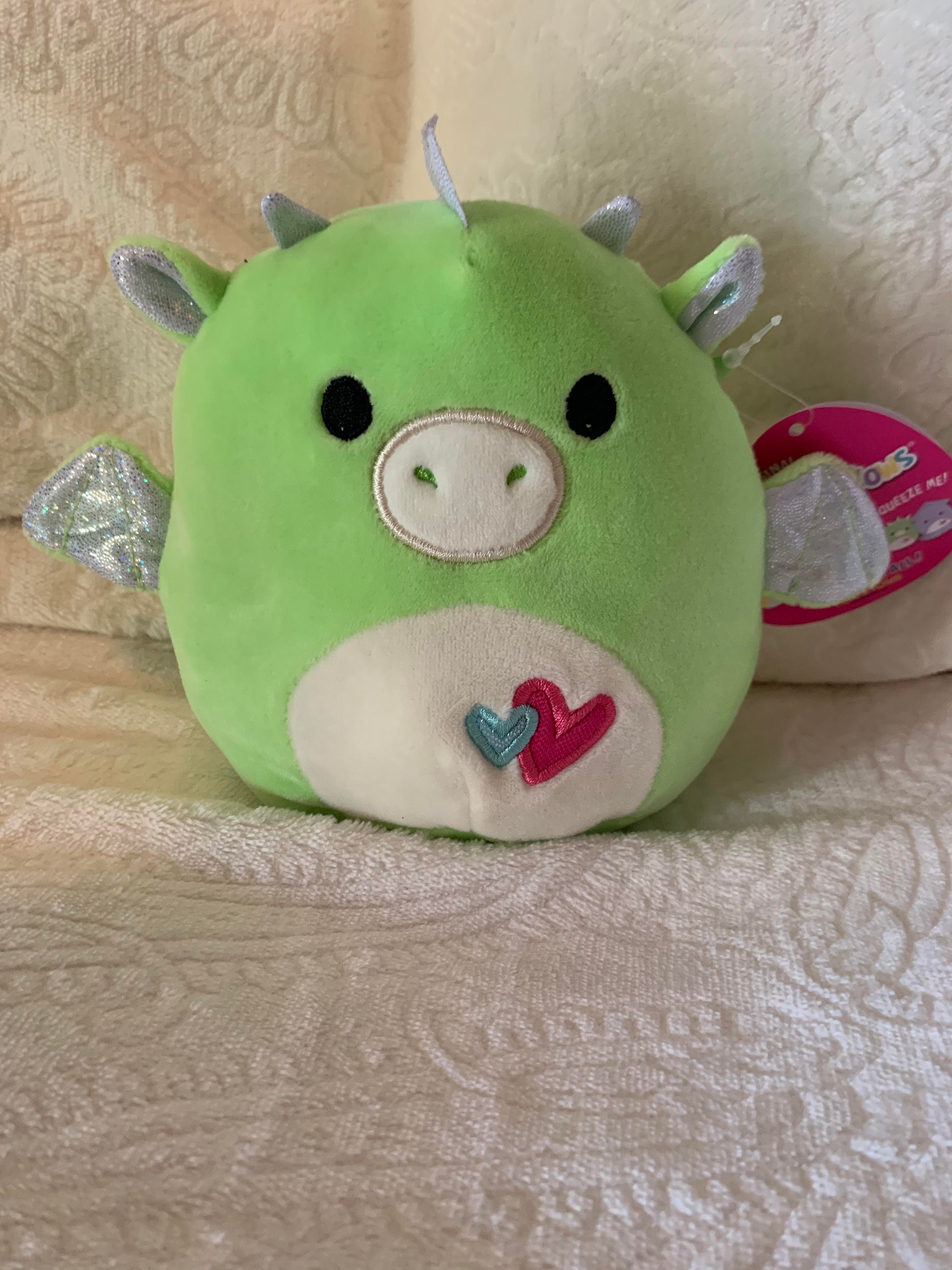 5 Desmund green dragon Squishmallow