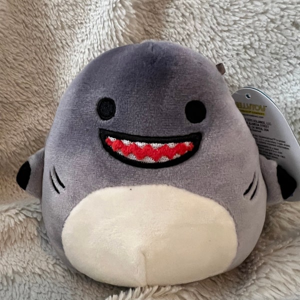 Gordon Shark Squishmallow Etsy
