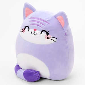 12 Jingles Purple Cat Squishmallow 