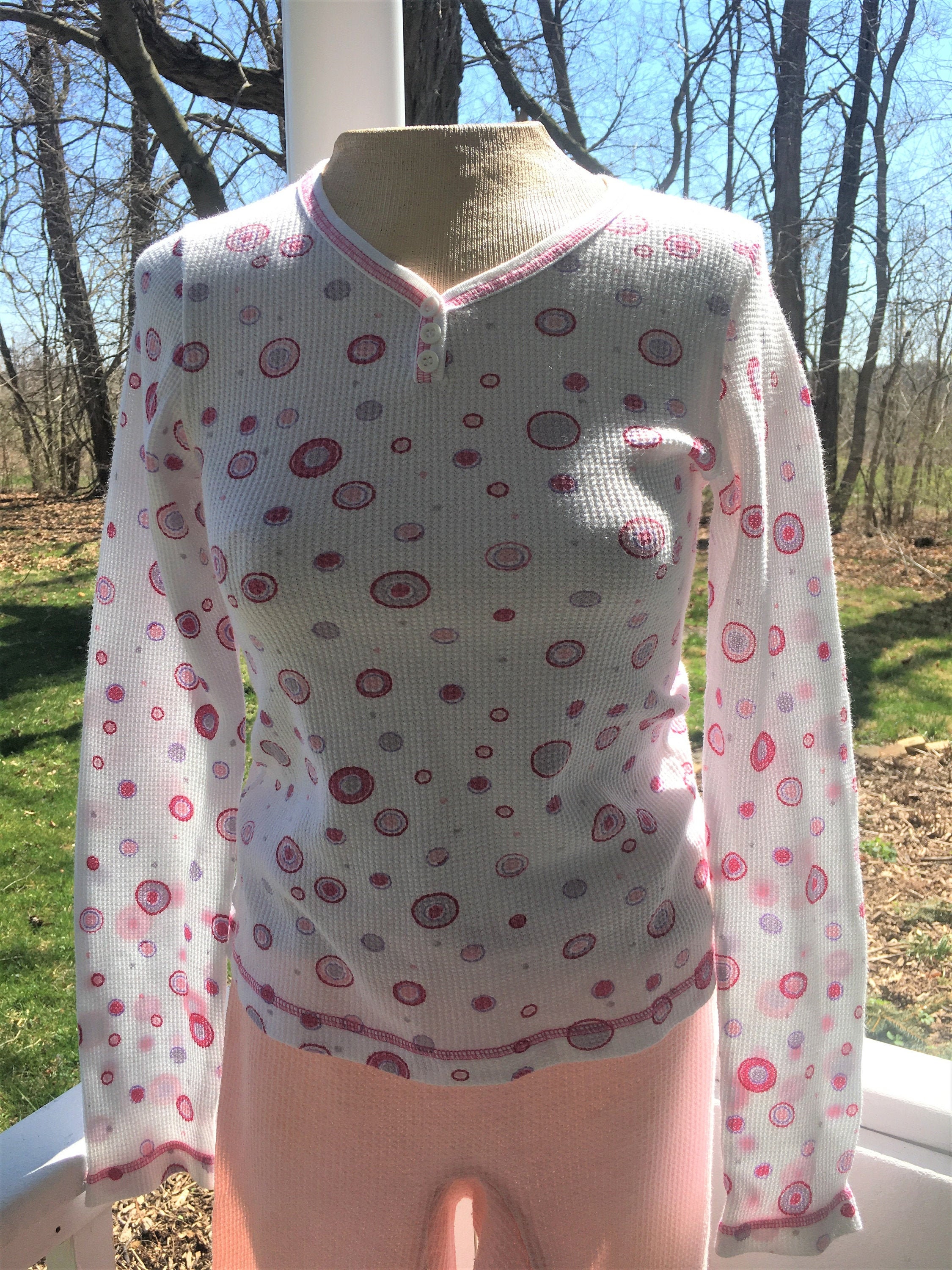 Thermal Underwear. Hanes. Long Johns. Long Underwear. Waffle Etsy