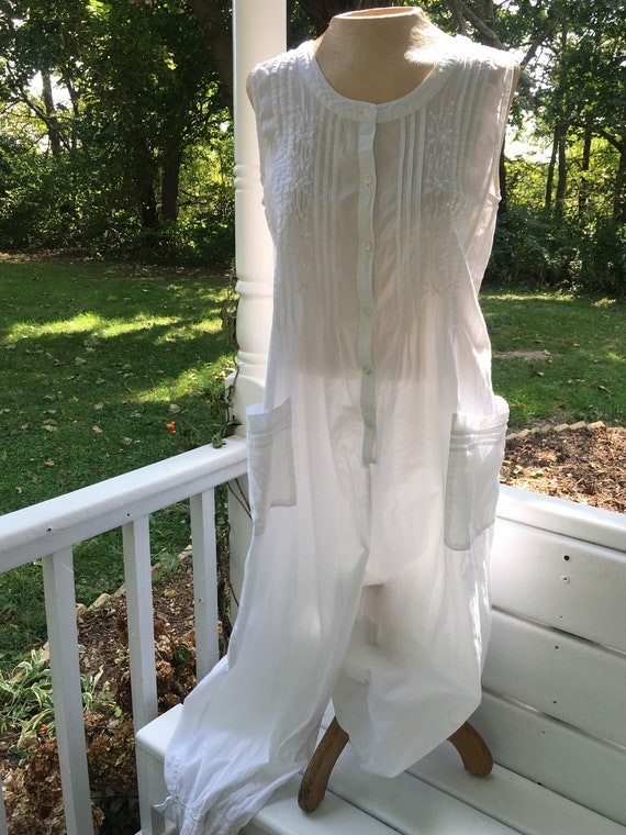 Petticoat Bloomers. White Lingerie. Cotton Lace Sl