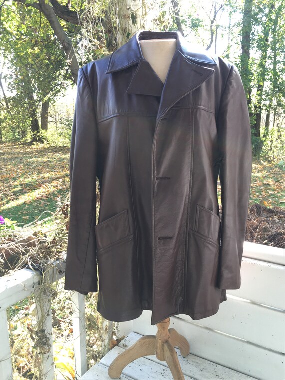 Vintage London Fog Leather Jacket 