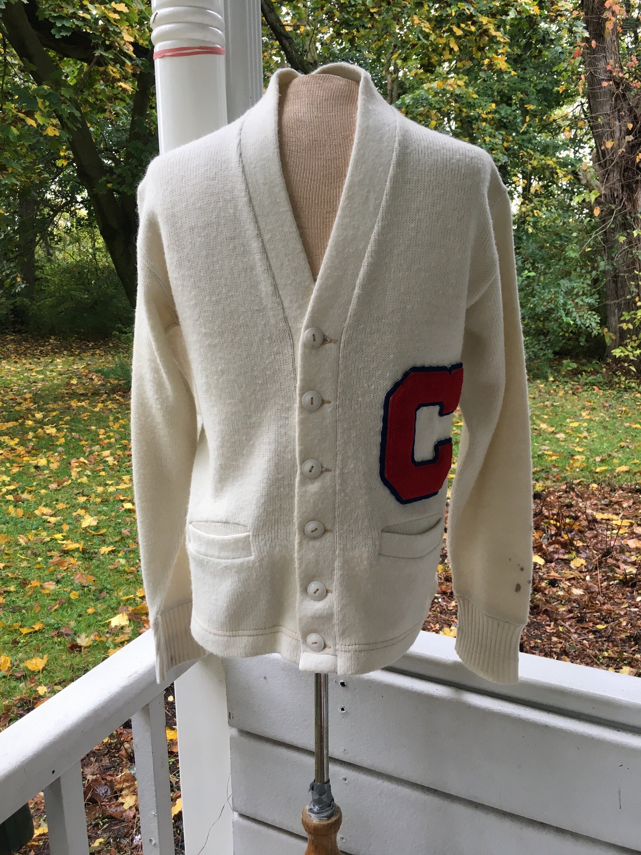 College Cardigan - Etsy