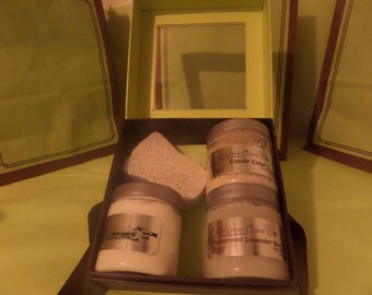 Peppermint Lavender Natural Foot Care Gift Set
