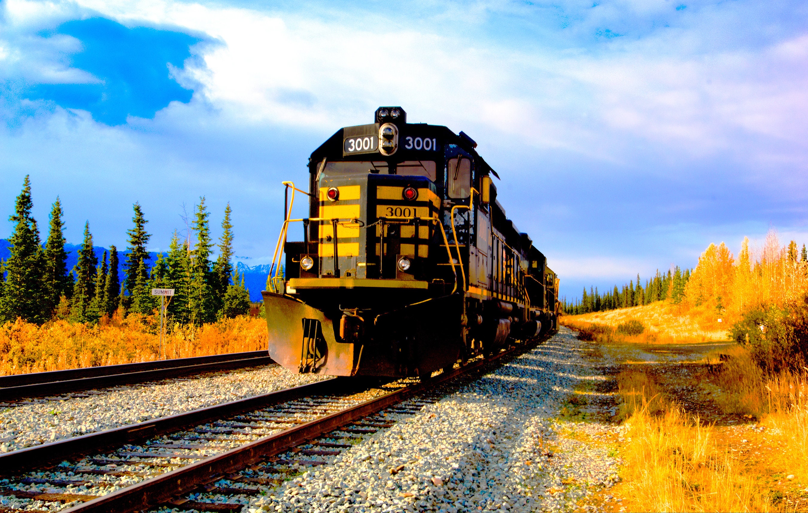 Alaska Railroad, Trains Alaska Trains, Alaska 3001 Train, Train Art ...