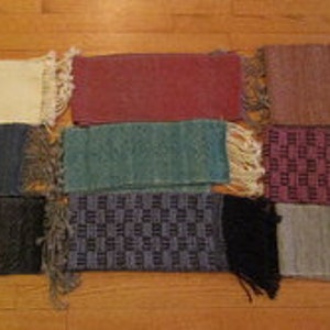 Handwoven Alpaca Scarves