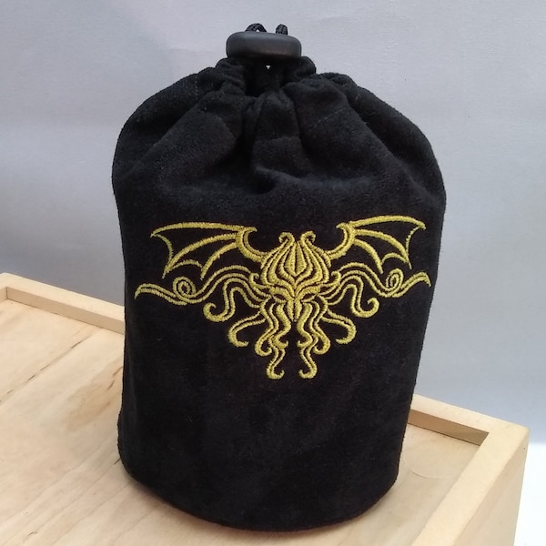 Embroidered Dice Bag Etsy