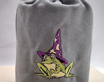 Froggy Wizard Dice Bag