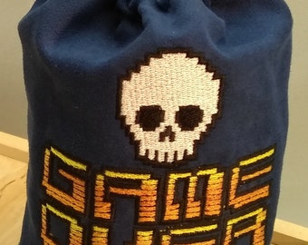 Game Over Dice Bag or Accessory