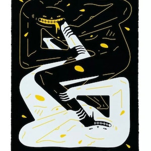 Cleon Peterson - Power - limited edition Print
