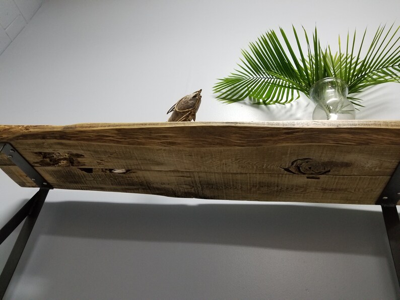 Console Entry Sofa Table Pecky Cypress Rustic Shabby Chic Etsy