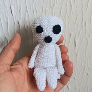 DIGITAL FILE PDF Kodama crochet pattern Princess Mononoke Yokai tree spirit