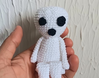 Kodama (Tree Spirit) Amigurumi Crochet Pattern | Studio Ghibli-Inspired Forest Spirit PDF