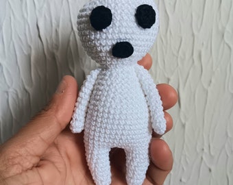 Kodama (Tree Spirit) Amigurumi Crochet Pattern | Studio Ghibli-Inspired Forest Spirit PDF