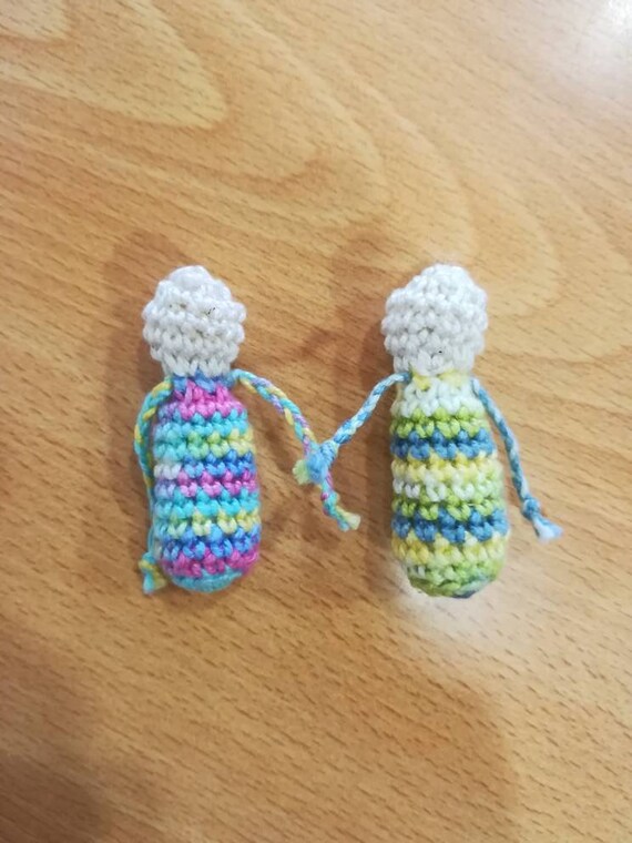 crochet worry dolls