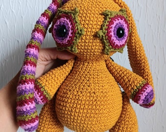 Bunny rabbit Crochet Doll  Amigurumi