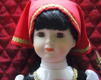 Porcelain doll for adoption - Athena