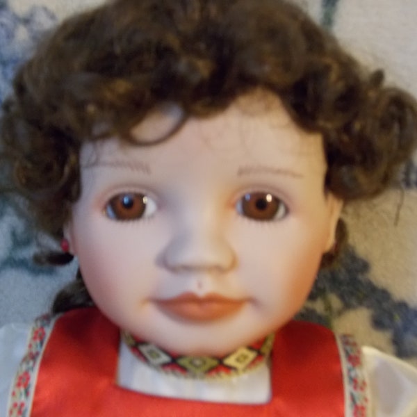 Porcelain doll for adoption - Natasha