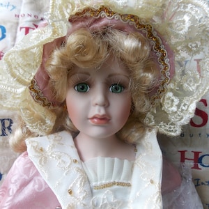 Porcelain doll for adoption - Whitley