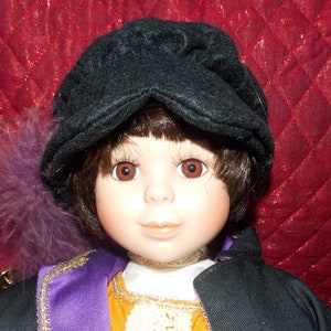 Porcelain doll for adoption - Marco Christopher Columbus