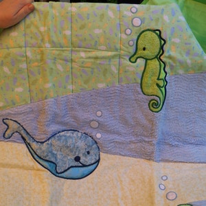 Baby Quilt für Krippe