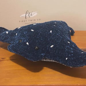 Manta Ray sting ray crochet pattern, crochet string manta ray, crochet stuffed animal, manta ray pattern, string ray pattern,crochet pattern