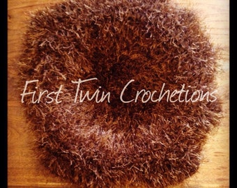 Bird's Nest Photography Prop Baby Blanket Liner Newborn Pattern