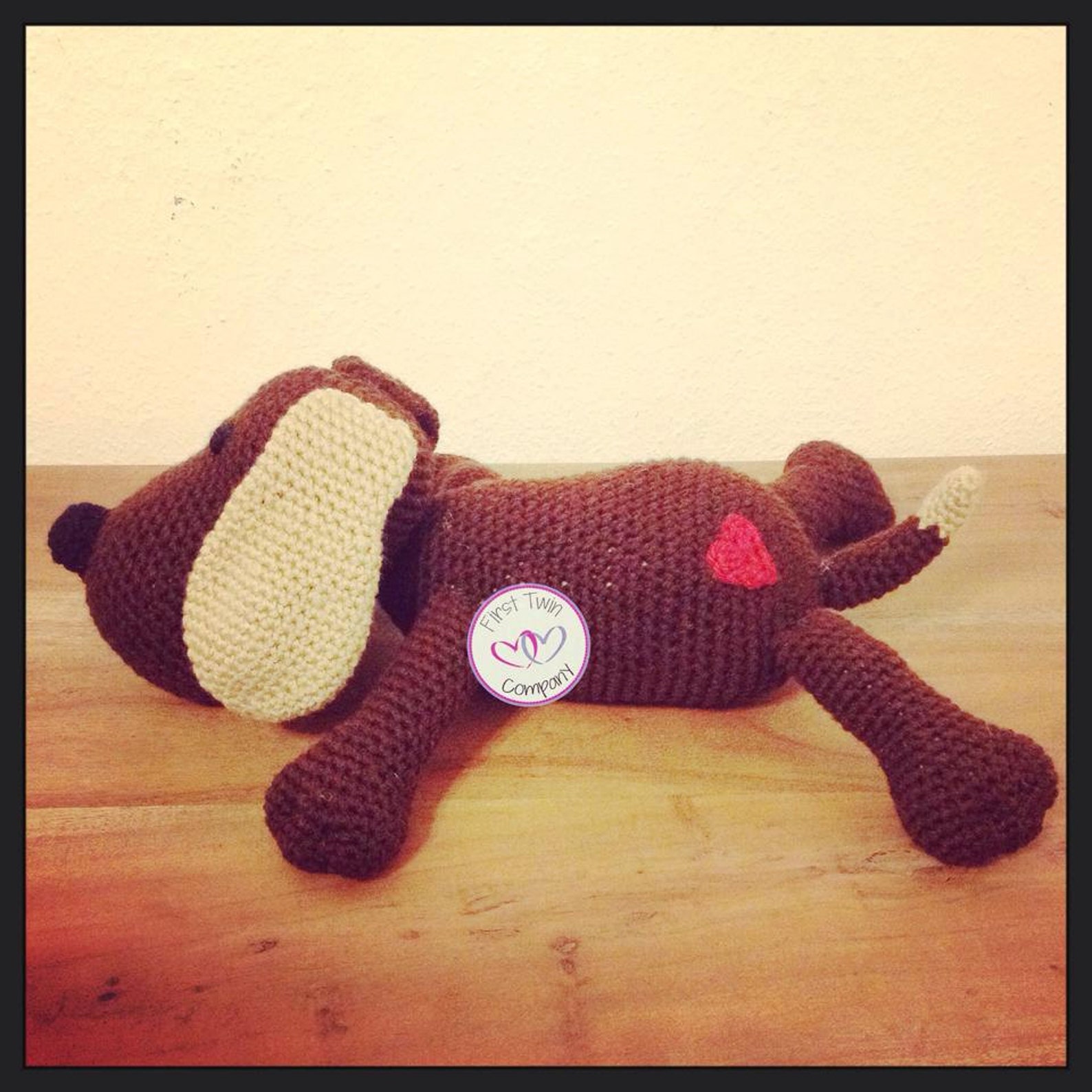 Brownie the Puppy Dog Amigurumi Stuffie Toy Crochet Pattern Etsy