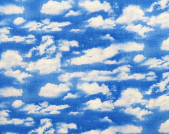 Landscape Medley Blue Clouds in the Sky Blue Elizabeth Studio #6477
