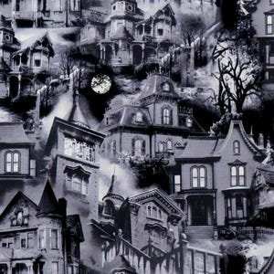 Wicked Eve House C86410 Haunted Houses by Timeless Treasures