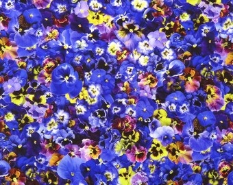 Hand Picked - First Light Pansies Packed Floral Nicholas Lapp for Maywood #10562