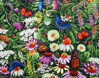 Frolicking Fields 120-15111 Bugs on Leaves & Flowers by Paintbrush Studio
