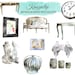 Watercolor Vintage Finds Set - Commercial and Personal Use