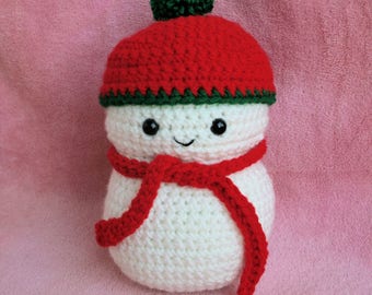 Crochet Snowman *PATTERN ONLY*