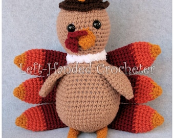 Crochet Todd the Turkey *PATTERN ONLY*