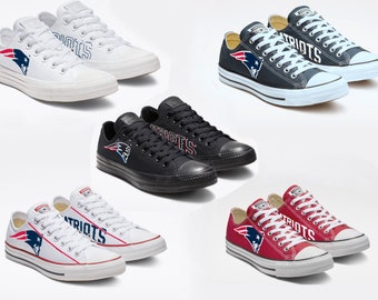 Converse New England Patriots Custom Shoes | Custom converse Converse New England Patriots Custom Shoes | Custom converse
