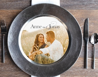 Printed photo Insert that fits on a Plate or Charger EPG 15